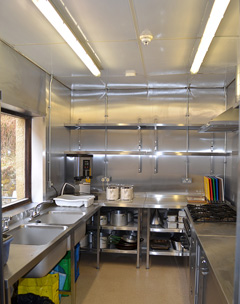 Tom Bell Hostel Kitchen